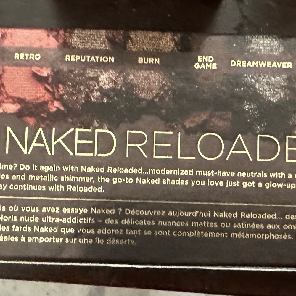 Urban Decay Naked Reloaded NIB